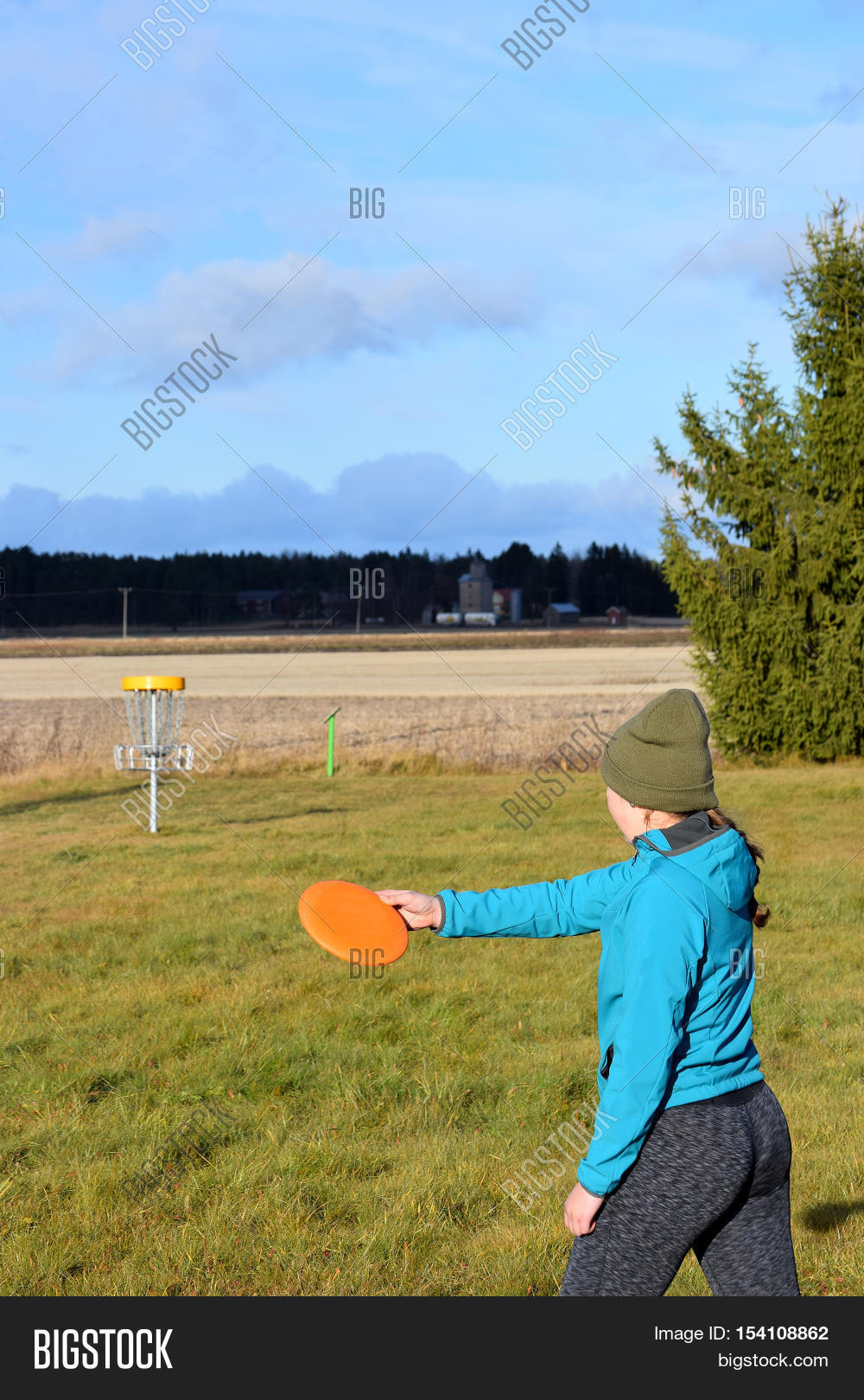 Young Woman Throwing Image & Photo (Free Trial) Bigstock