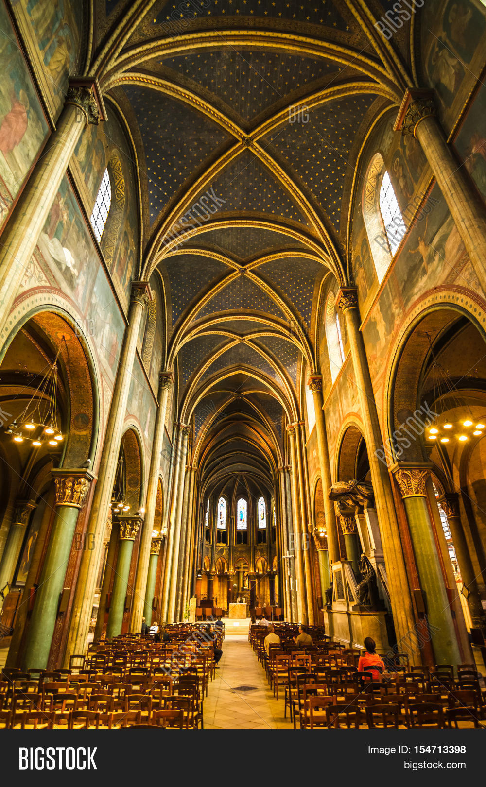 Abbey Saint-Germain- Image & Photo (Free Trial) | Bigstock
