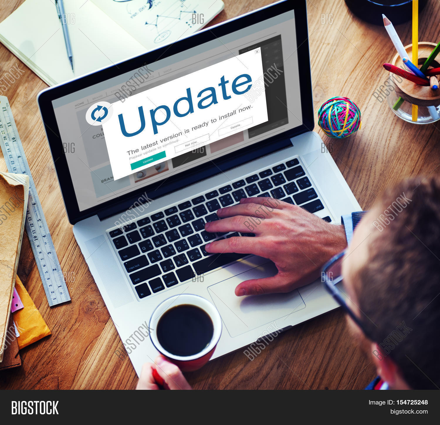 Update Window Popup Image & Photo (Free Trial) | Bigstock
