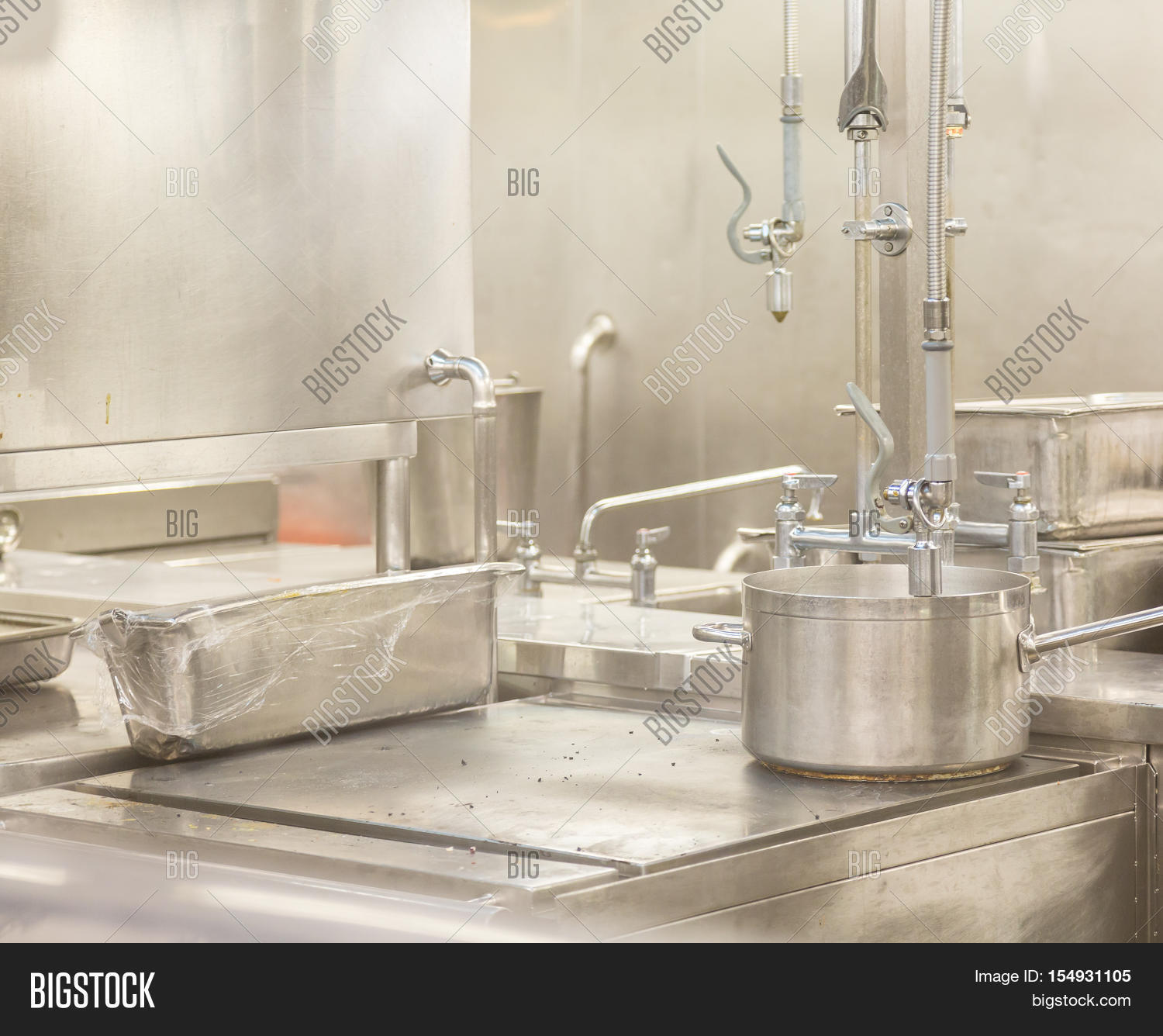Pot Washing Area Image & Photo (Free Trial) Bigstock