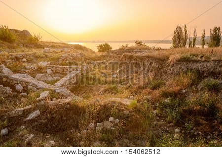 Excavations of the ancient city in Crimea. Journey through ancient Crimea