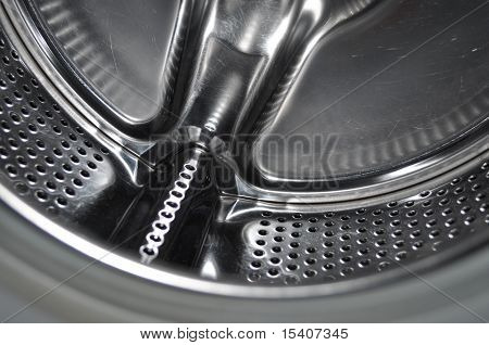 Inside the washing machine