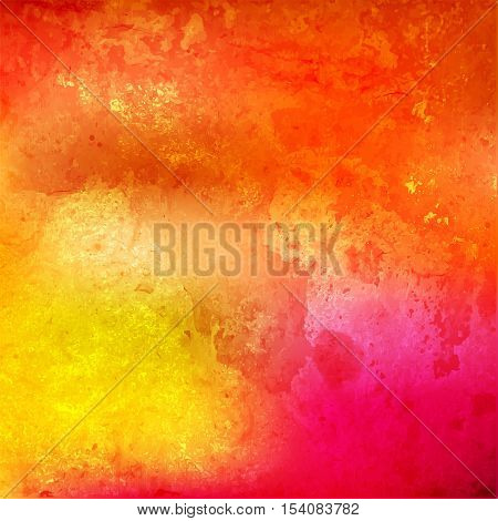 Colorful watercolor background. bright abstract pattern. Watercolor vector texture, stains, splatter splash