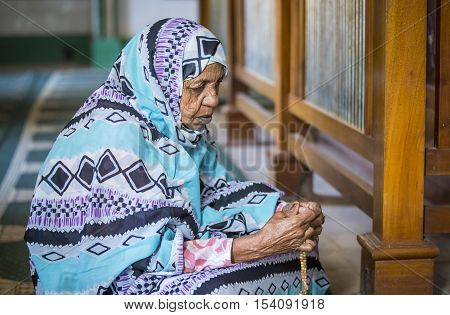 Sudanese Woman Praying