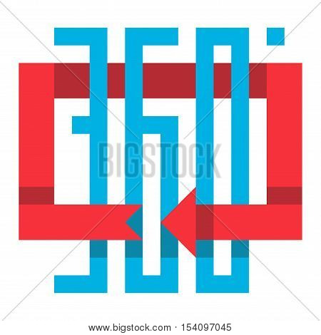 UI interface reload circle button element. Vector internet reload arrows button isolated. Website circle re-load round button sign.