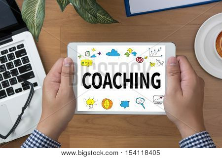Coaching (guide Instructor Leader Manager Tutor )