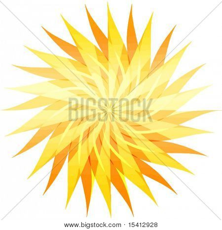 Vektör Sunburst
