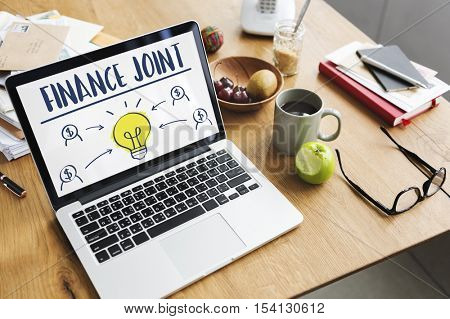 Finance Joint Planning Balance Banking Budget Concept