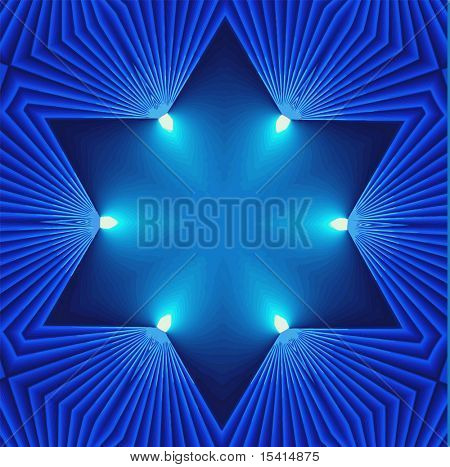 Vector Holiday estrellas con luces, Jpeg ver también en mi cartera