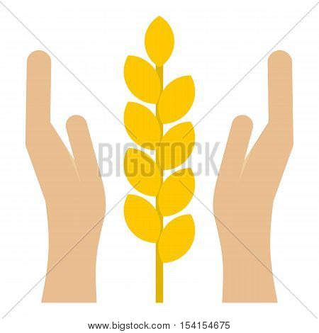 Spica icon. Flat illustration of spica vector icon for web