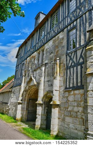 Sahurs France - june 22 2016 : the Marbeuf manor