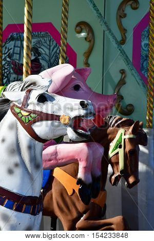 La Flotte France - september 25 2016 : a merry go round