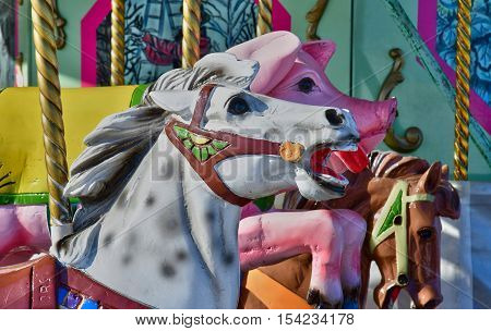 La Flotte France - september 25 2016 : a merry go round