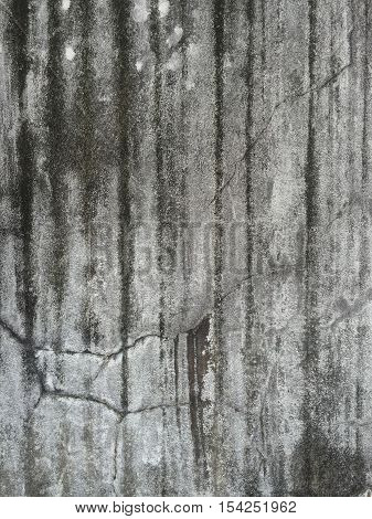 a image of dirty concrete wall with cracked.