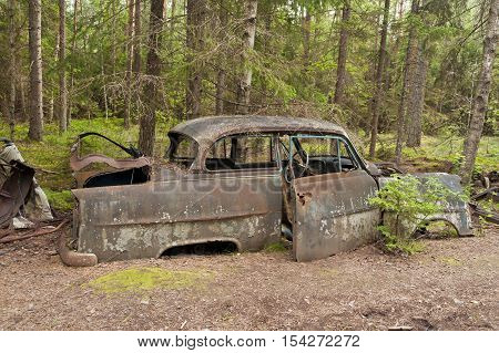Car Dump In Kirkoe Mosse