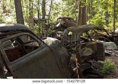 Car Dump In Kirkoe Mosse