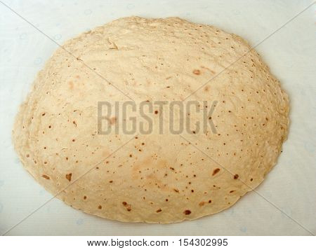 Made from natural wheat flour bread dough of turkey