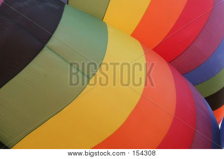 Hot Air Balloon Abstract