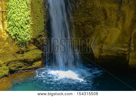 Waterfall In Sapadere Canyon