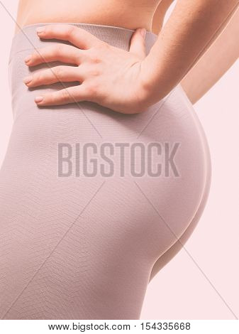 Female Hips Wearing Thermoactive Underwear