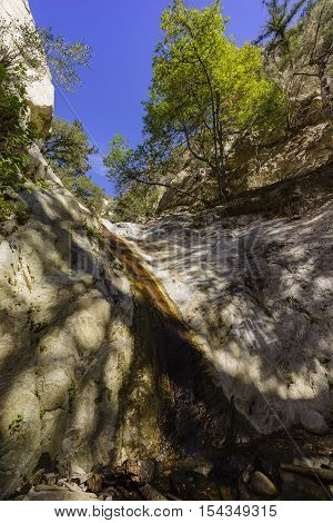 Beautiful Fall Color Of Switzer Falls Trail
