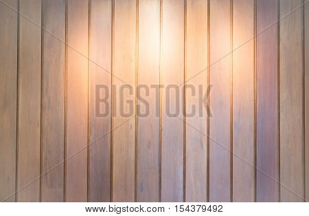 Wooden interior background with light stock photo