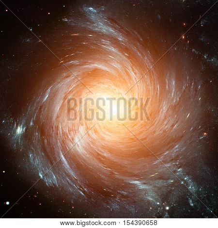Black hole in space. Elements of this image furnished by NASA.