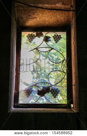 Old window as an example of Architecture from Tbilisi