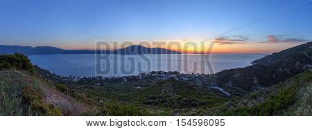 Adriatic Sea Sunset View (orikum, Albania).