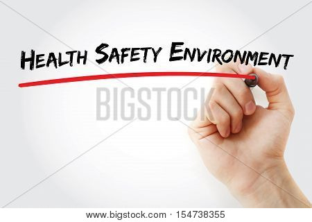 Hand Writing Health Safety Environment