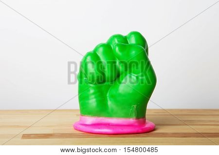 Hand-play. Wax Hand. Wax Hand Mold