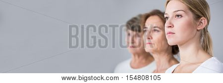 Daughter, Mother And Grandmother