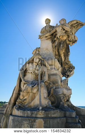 Angouleme, France. Statue Of Lazare Carnot (1753 - 1823)