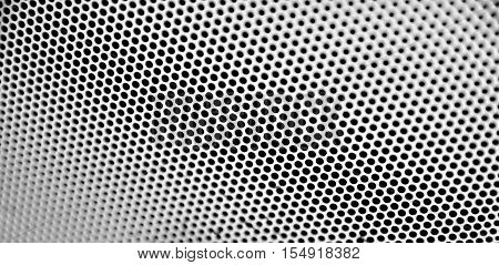 Background cut polka dot black and white photographs from the film's windshield.