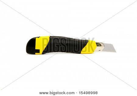 coltello isolato su sfondo bianco