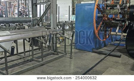 Pipes Manufacturing Production Line. Manufacture Of Plastic Water Pipes Factory. Process Of Making P
