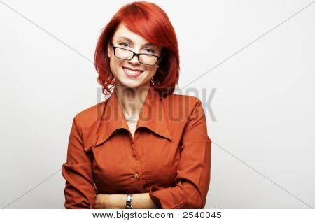 Biznes kobieta portret