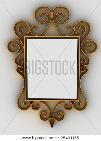 Quadro abstrato, ornamento