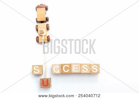 Personal Transformation For Successful Concept. Business Development And Improvement. Isolated On Wh