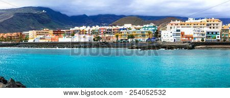 Tenerife holidays - tranquil pictusresque town Puertito de Guimar, Canary islands