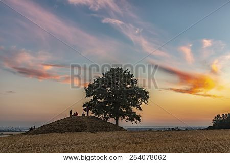 Ronneberga Slopes Is A Collection Of Burial Mounds 5 Km East Of Landskrona In Skåne, Sweden.