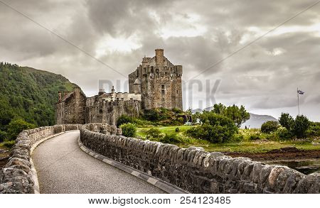 Eilean Donan Castle Highlands Scotland Landscape