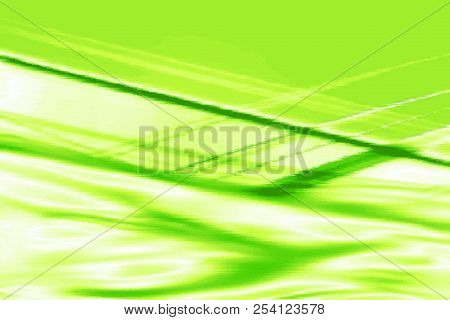 Bright Light Green Abstract Modern Background Design Copy Space