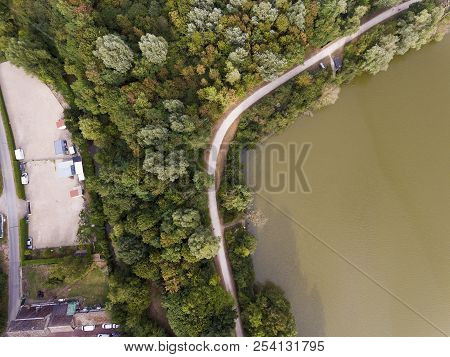 Bassin De Trevoix In Ollainville, Essonne, France