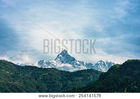 Snow Peak Nupts Height Of 7855 Meters, Nepal.