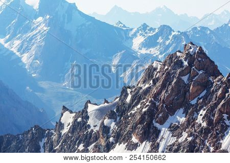 Beautiful landscape of Fann Mountains, Tajikistan