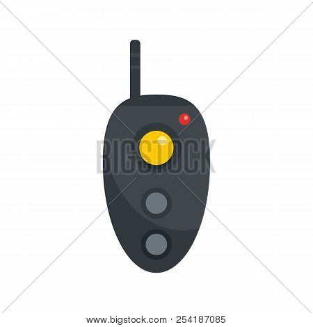 Remote Controller Icon. Flat Illustration Of Remote Controller Icon For Web Isolated On White