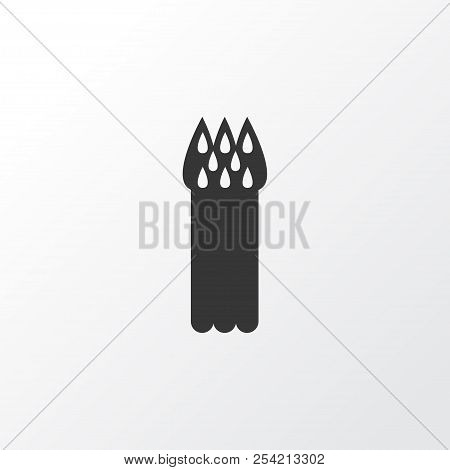 Asparagus Icon Symbol. Premium Quality Isolated Sparrowgrass Element In Trendy Style.