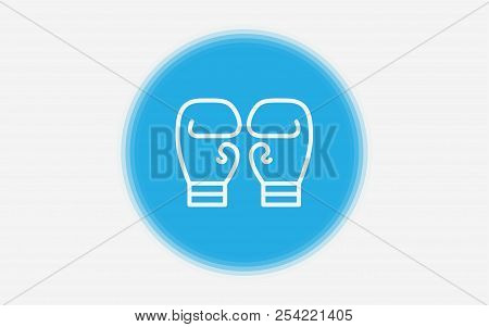 boxing gloves icon vector photo free trial bigstock