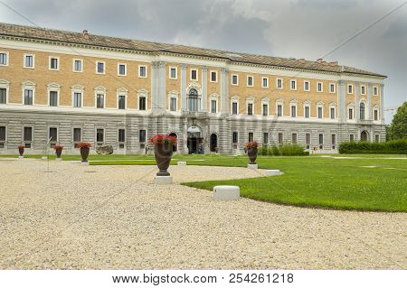 Turin, Italy - July 14, 2018: Giardini Reali, Meaning Royal Gardens